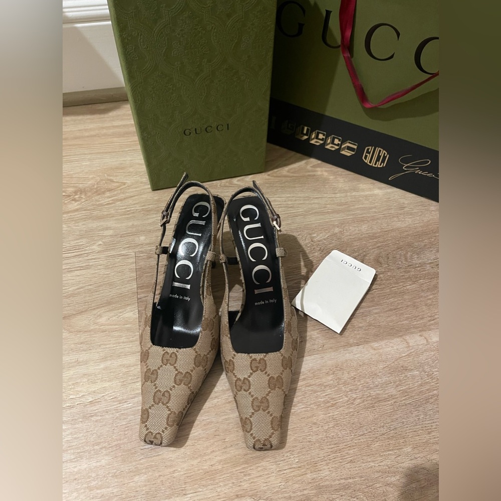 WOMEN'S GG SLINGBACK PUMP